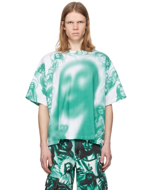 Gerrit Jacob Green Oversized T-Shirt for men