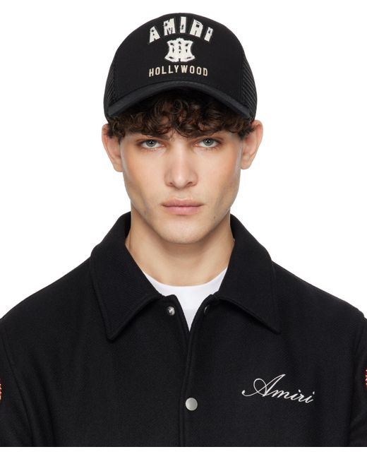 AMIRI HOLLYWOOD TRUCKER HAT / BLK main image 0