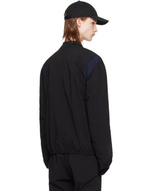 PS by Paul Smith Black Zip Bomber Jacket for men