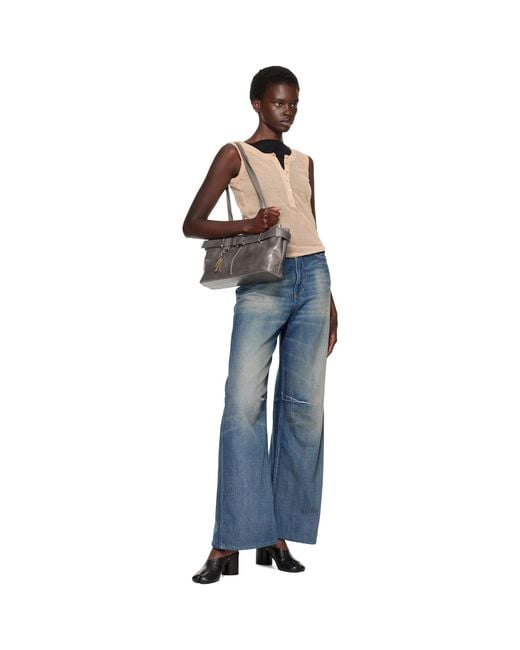 OSOI Black Shoulder Brocle Bag