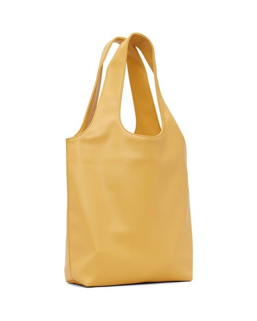 A.P.C. Yellow Ninon Small Tote for men