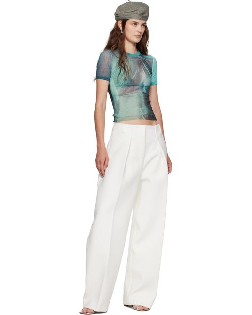 Jean Paul Gaultier Blue 'The Water' Baby T-Shirt