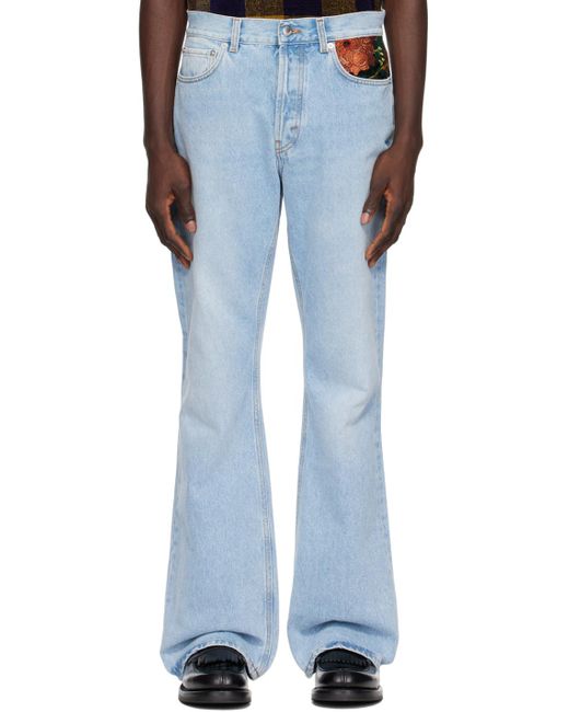 Séfr Blue Rider Cut Jeans for men