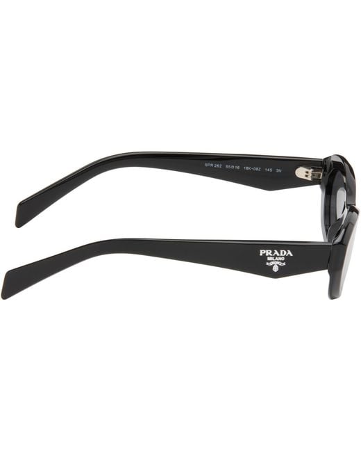Prada Gray 'Prada Symbole' Sunglasses