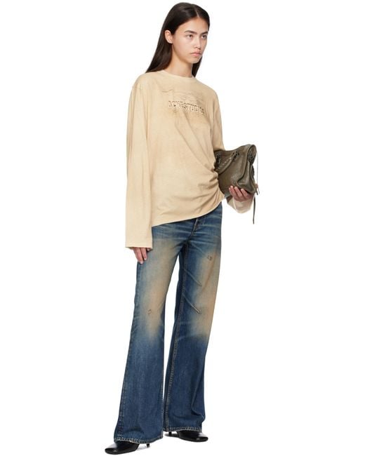 Acne Blue Regular-Fit 2021M Jeans