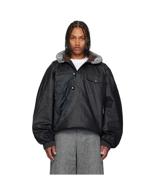 NAMESAKE Black York Winter Jacket for men
