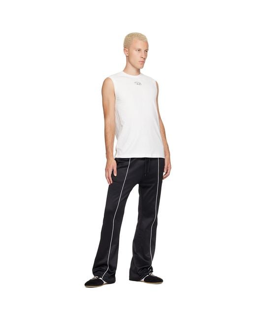 DIESEL White T-Bisco-Iod Tank Top for men