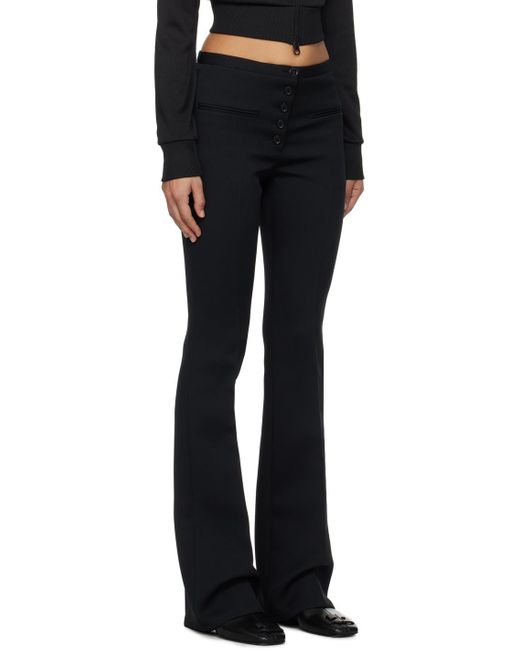 Courreges Black Tailored Trousers