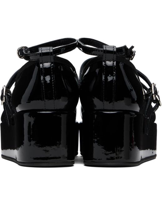 Repetto Black Cendrillon Platform Heels