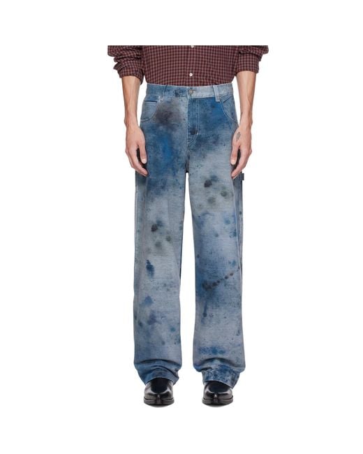 Isabel Marant Blue Pablo Jeans for men