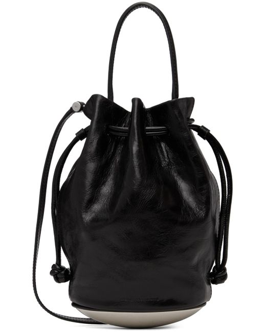 Mini sac seau noir à ferrure en forme de dome Alexander Wang en coloris Black