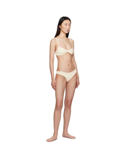 Haight Black Off- Adjustable Ribbed Monica & Ribbed Basic Bikini