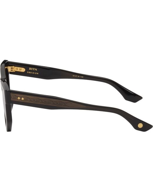 Dita Eyewear Black Obsidion Sunglasses