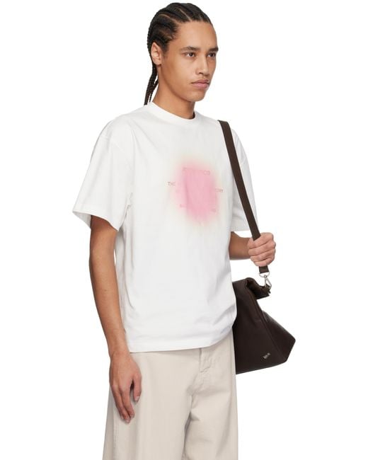 Adererror White Eternity Product. 46 T-Shirt for men