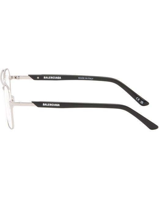 Balenciaga Multicolor Aviator Glasses for men