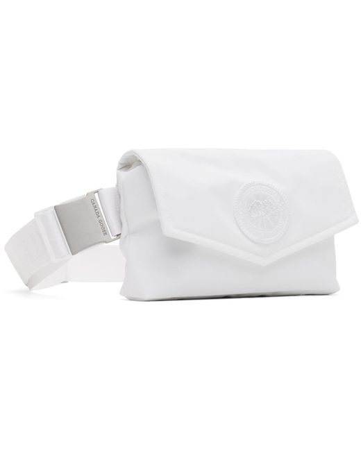 Canada Goose Black White Mini Waist Pack Belt Bag