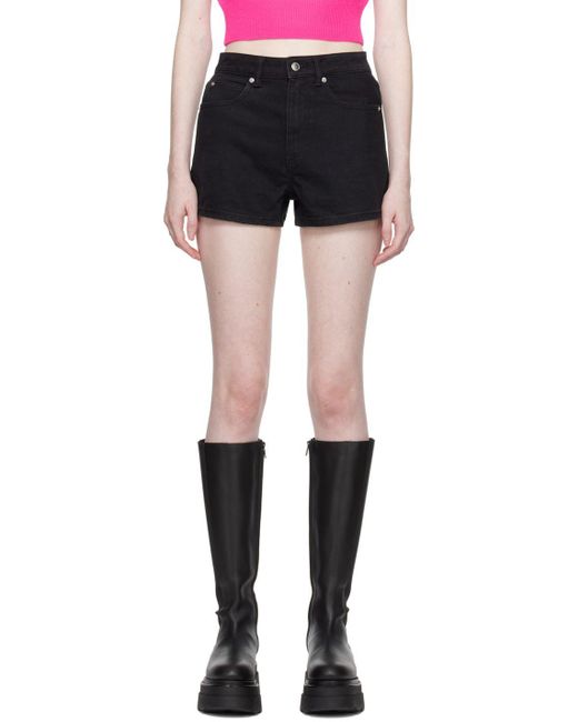 alexander wang shorts black