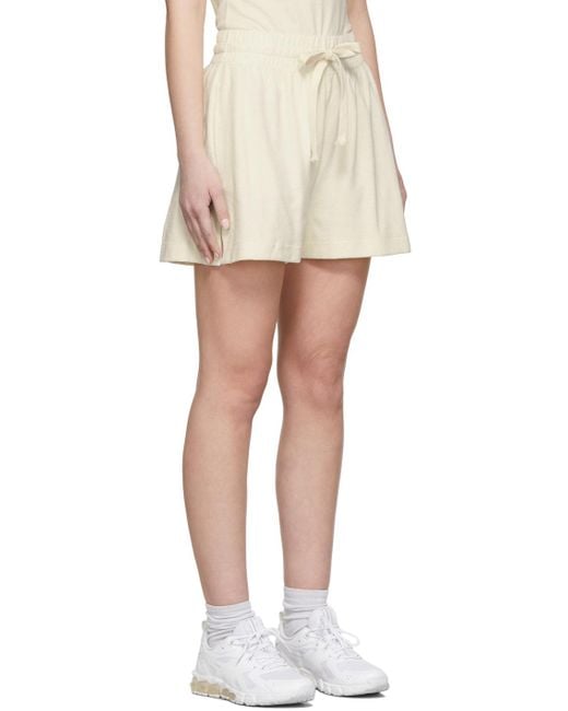 Halfboy Natural Off- Terry Shorts