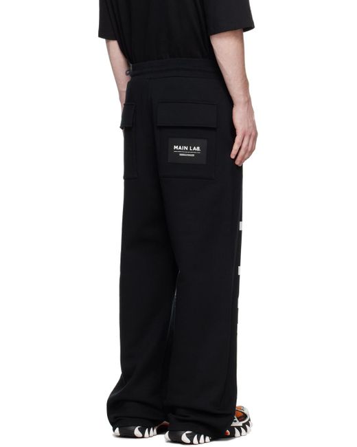 Pantalon de survêtement noir - main lab Balmain pour homme en coloris Black