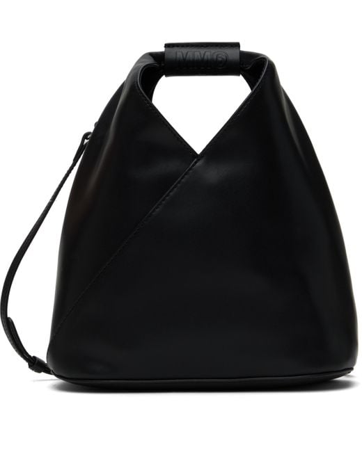 MM6 by Maison Martin Margiela ブラック クラシック クロスボディバッグ Black