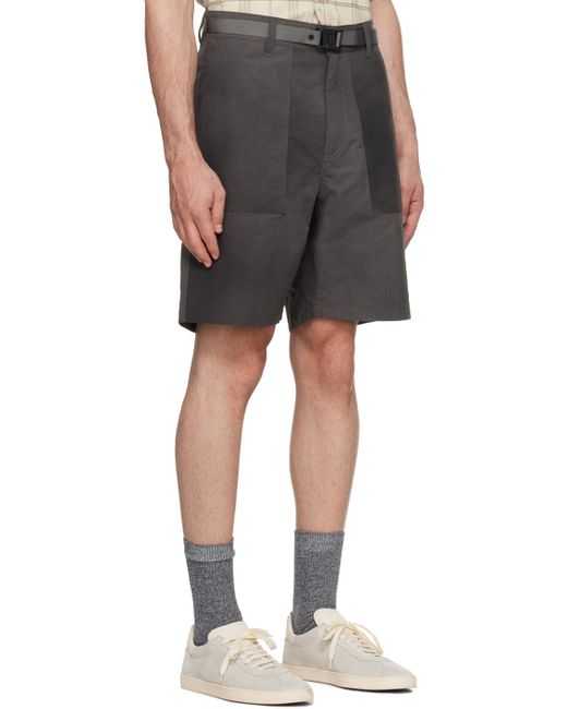 Norse Projects Black Lukas Shorts for men