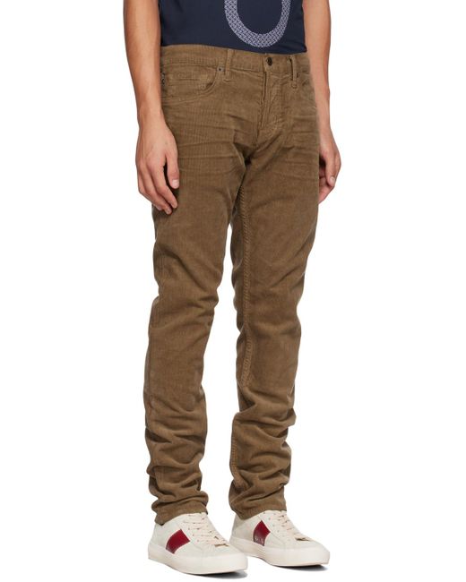 Tom Ford Multicolor Tan 12 Waves Trousers for men