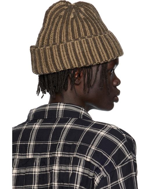 mfpen Brown Stage Beanie for men