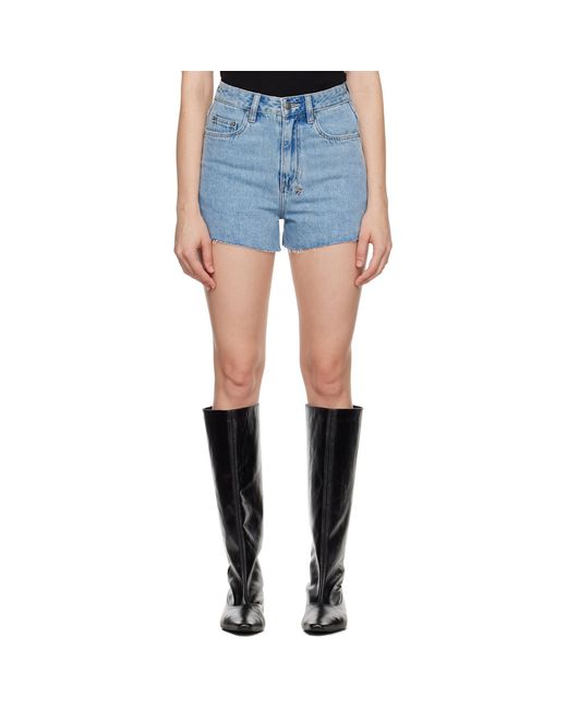 Ksubi Blue Rise N Hi Authentik Shorts