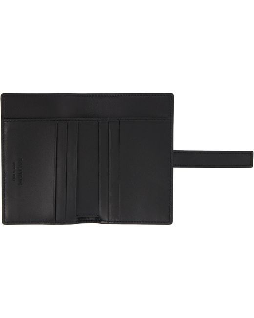 Balmain Gray Pulse Holder Monogram Jacquard Card Holder for men