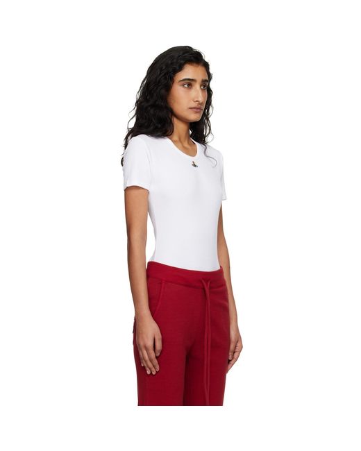 Vivienne Westwood Red Cap Sleeve Bodysuit