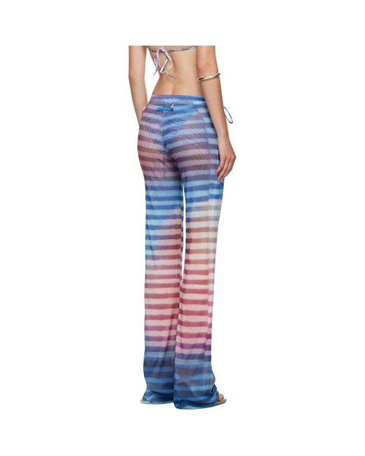 Jean Paul Gaultier Blue 'The Air' Lounge Pants