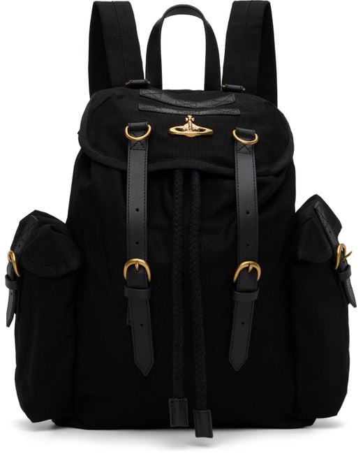 Vivienne Westwood Black Highland Backpack