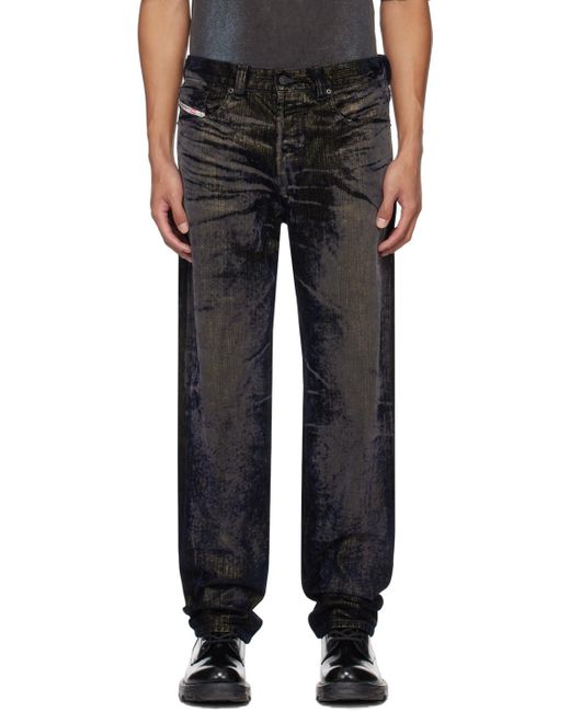 DIESEL Black & Gold D-macs-s Jeans for men