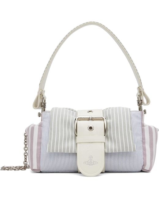 Vivienne Westwood White Hazel Treasure Hand Bag