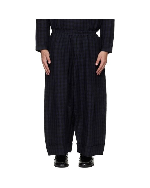 Toogood Black 'The Baker' Trousers for men
