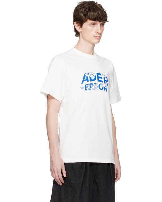 メンズ Adererror ホワイト Edca Product. 52 Tシャツ White