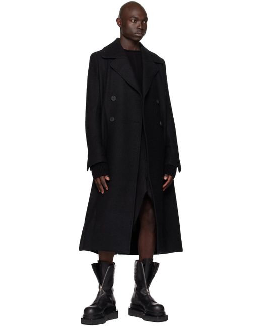 Manteau new bell noir Rick Owens pour homme en coloris Black