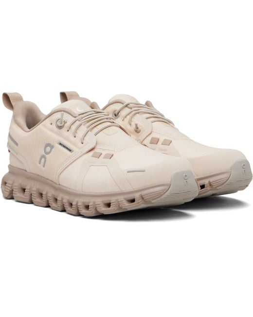 On Shoes Black Cloud 6 Waterproof Sneakers