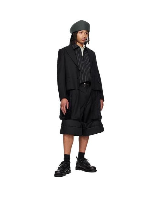 Comme des Garçons Black Kids Love Gaite Edition Leather Derbys for men