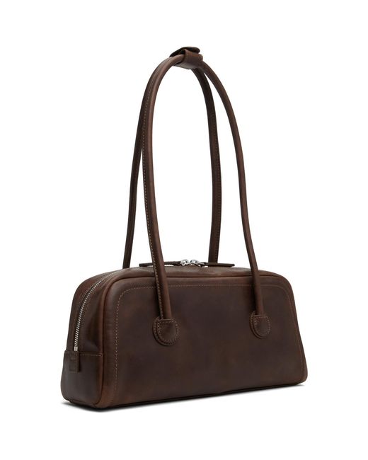 MARGE SHERWOOD Brown Soft Boston Ew Mini Bag
