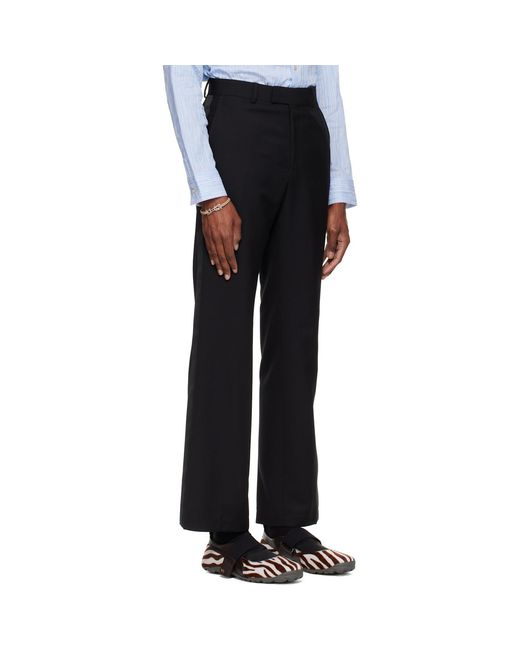 Wales Bonner Black Alto Trousers for men
