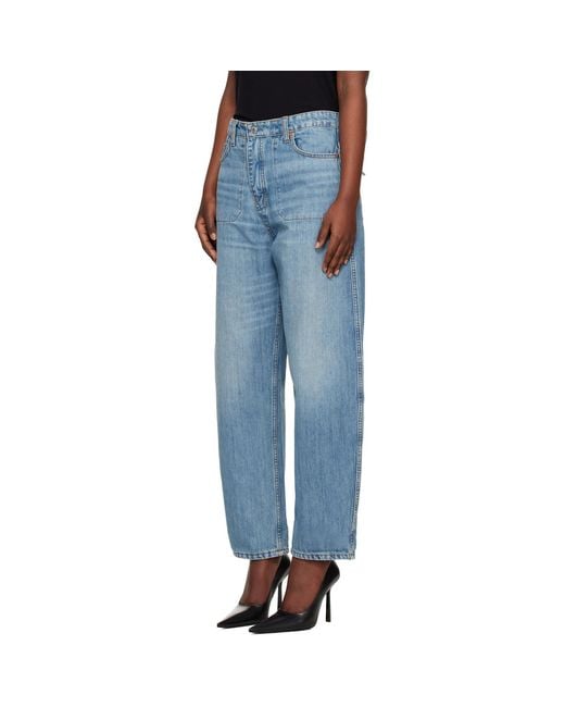 Re/done Black 'The Rewind' Reversible Jeans