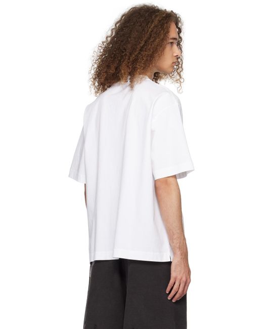 Off-White c/o Virgil Abloh White Stamp Skate T-shirt for men