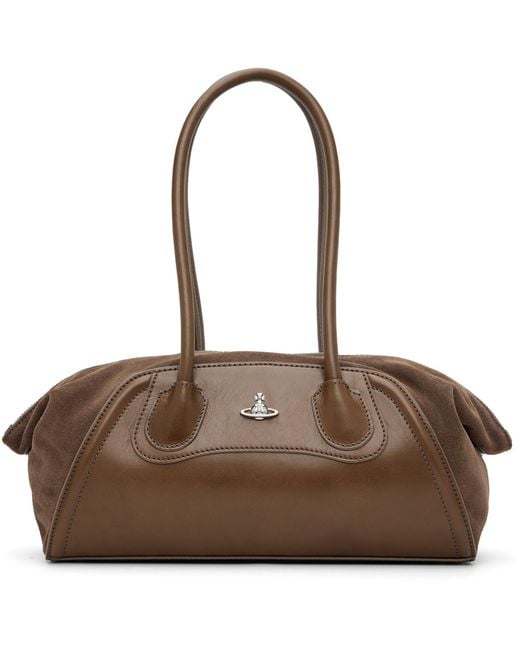 Vivienne Westwood Brown Shirley Small Holdall Bag