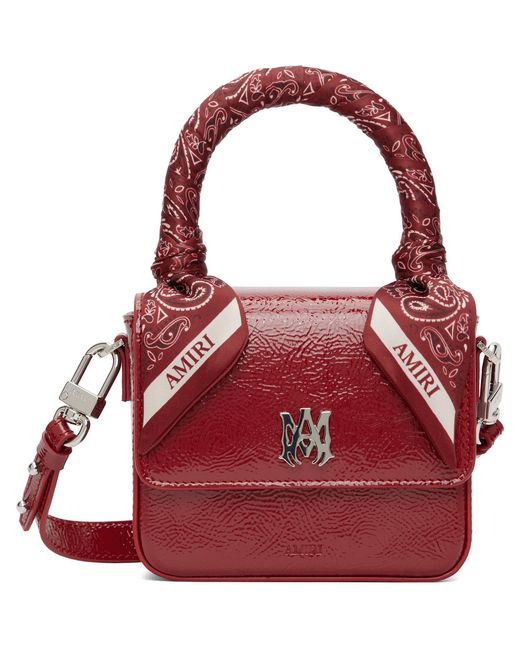 Amiri Red Micro Ma Bag