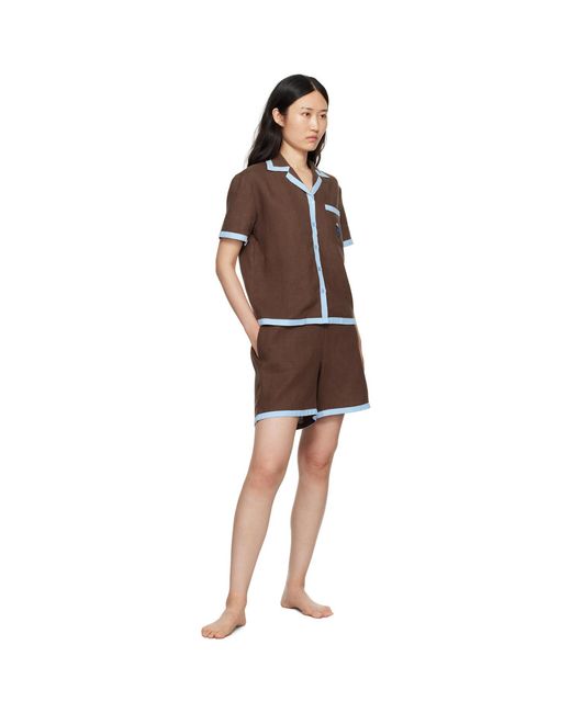 Sleeper Brown Garrick Shirt