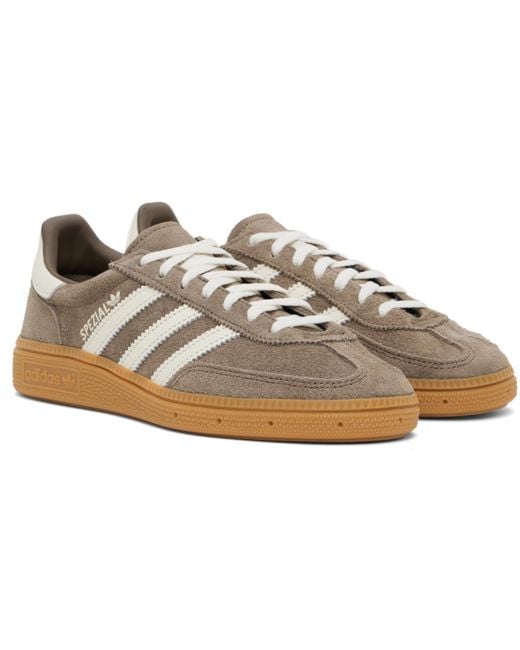 Adidas Originals Black Taupe Handball Spezial Sneakers