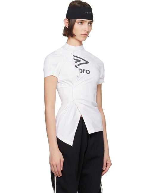 PROTOTYPES White Hook & Bar T-Shirt