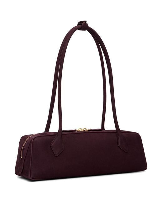 Alaïa Red Burgundy 'Le Teckel' Medium Bag