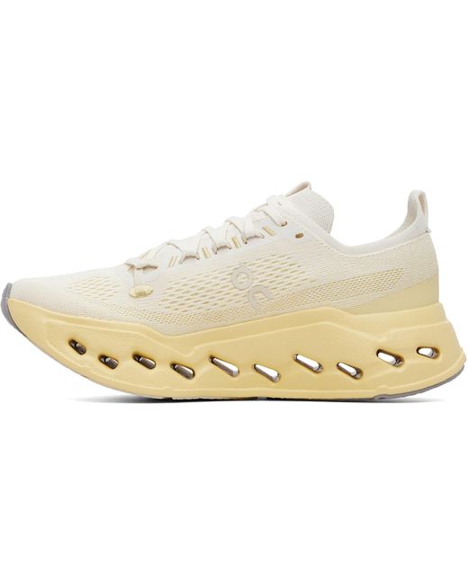 On Shoes Natural Cloudsurfer Max Sneakers for men